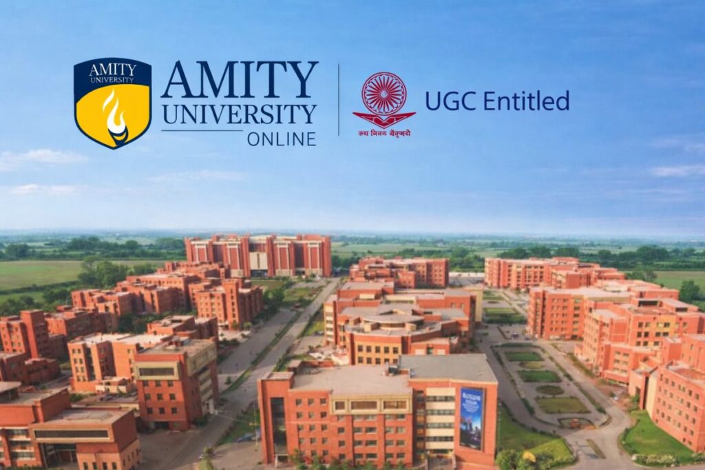 Amity University Online campus with UGC entitled status in Noida