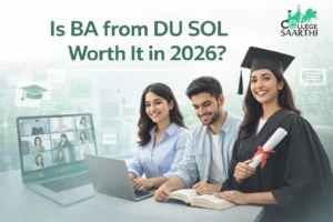 BA from DU SOL worth it in 2026 – students studying online and celebrating graduation