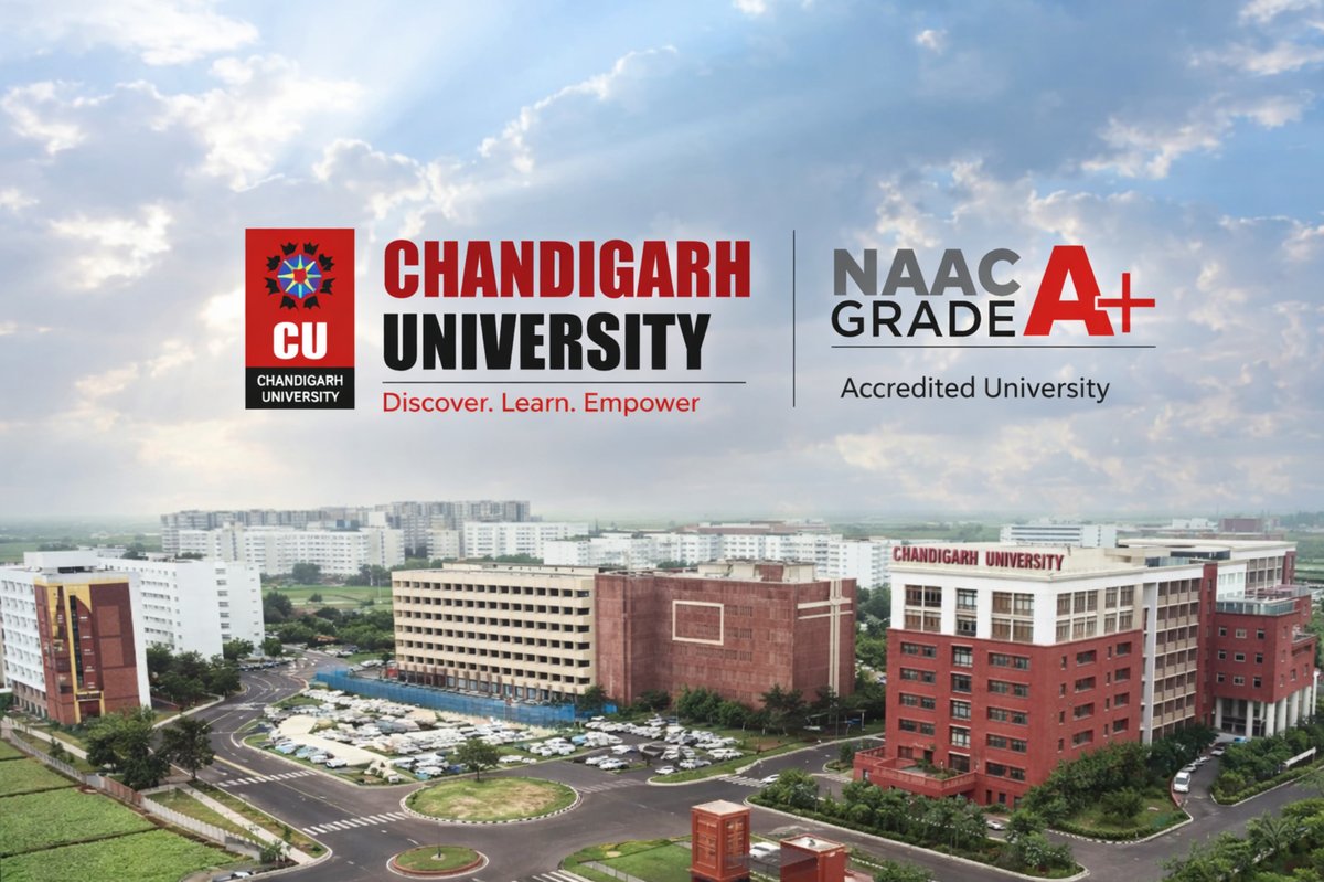 Chandigarh University Online campus with NAAC Grade A+ accreditation