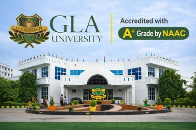 GLA University campus with NAAC A+ accreditation building exterior