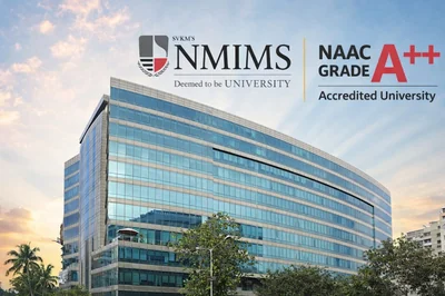 SVKM NMIMS Online campus building with NAAC Grade A++ accreditation